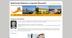 Desktop Screenshot of huisinlanguedoc.eu